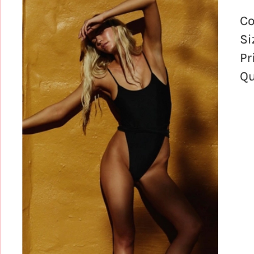 Mare Perpetua The Essential One-Piece Swimsuit NWT from free people